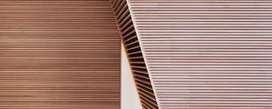 Preview wallpaper construction, stripes, architecture, brown