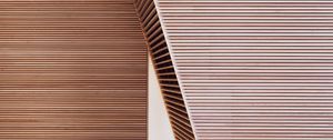Preview wallpaper construction, stripes, architecture, brown