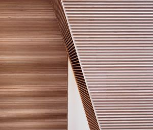 Preview wallpaper construction, stripes, architecture, brown