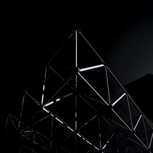 Preview wallpaper construction, structure, bw