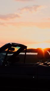 Preview wallpaper convertible, sunset, car