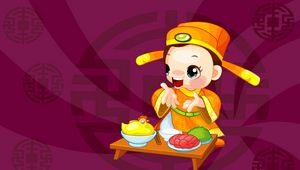 Preview wallpaper cook, drawing, china, kitchen, food