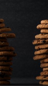 Preview wallpaper cookies, brown, pastries