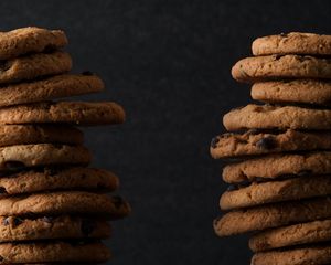 Preview wallpaper cookies, brown, pastries