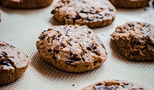 Preview wallpaper cookies, chocolate, pastries