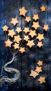 Preview wallpaper cookies, stars, baking, sweet