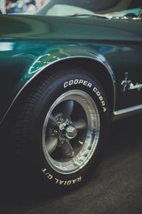 Preview wallpaper cooper cobra, machine, wheel, tire