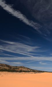 Preview wallpaper coral pink sand dunes state park, sand, dunes, utah, united states
