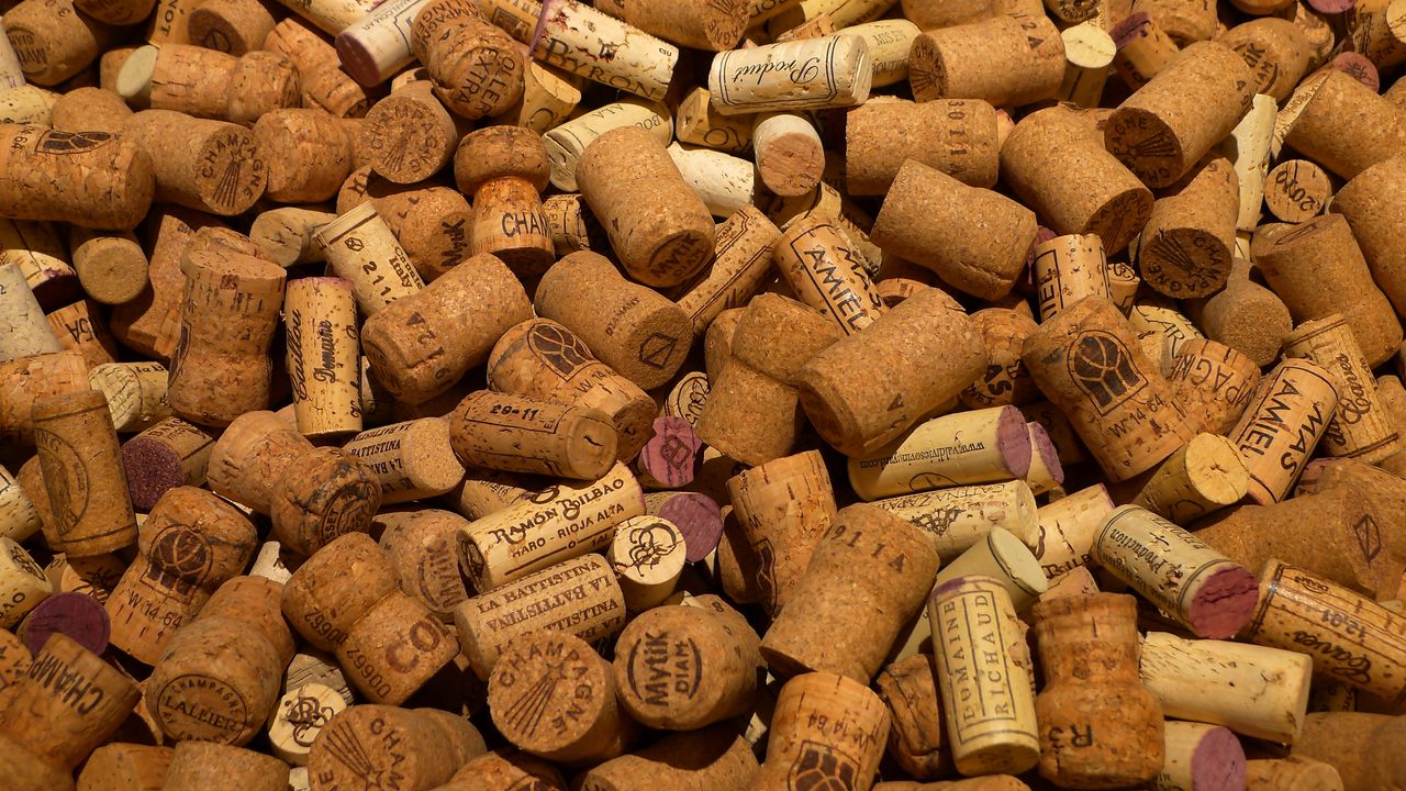 Wallpaper cork, many, collection