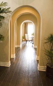 Preview wallpaper corridor, arches, home, stairs