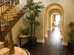 Preview wallpaper corridor, arches, home, stairs