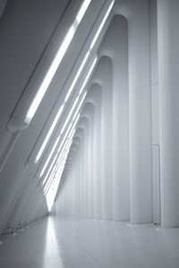 Preview wallpaper corridor, building, architecture, white, modern