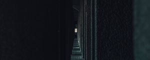 Preview wallpaper corridor, columns, dark