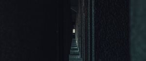 Preview wallpaper corridor, columns, dark