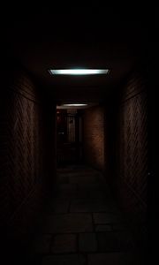 Preview wallpaper corridor, dark, darkness