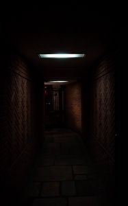 Preview wallpaper corridor, dark, darkness