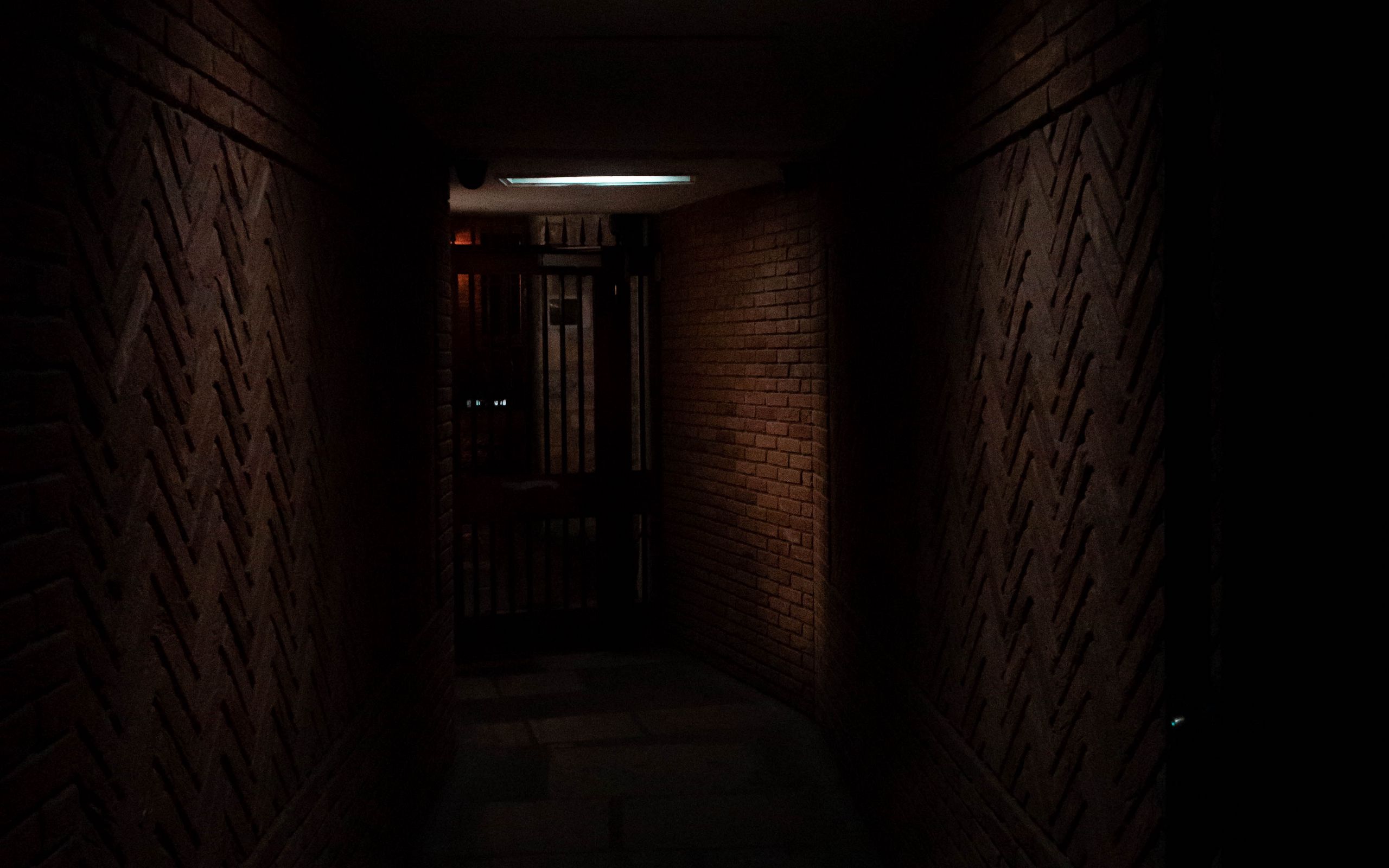 2560x1600 Wallpaper corridor, dark, darkness