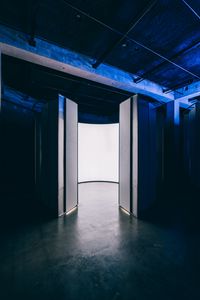Preview wallpaper corridor, door, light, room, building