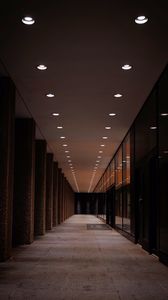 Preview wallpaper corridor, interior, building, architecture