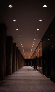 Preview wallpaper corridor, interior, building, architecture