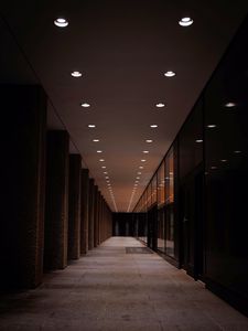 Preview wallpaper corridor, interior, building, architecture