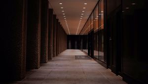 Preview wallpaper corridor, interior, building, architecture