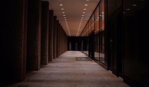 Preview wallpaper corridor, interior, building, architecture