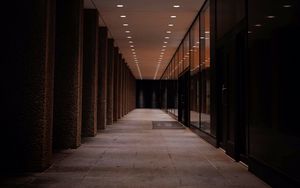 Preview wallpaper corridor, interior, building, architecture