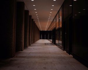 Preview wallpaper corridor, interior, building, architecture