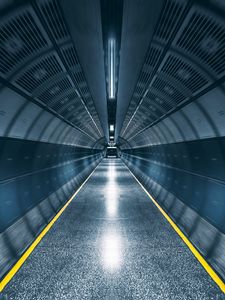 Preview wallpaper corridor, room, symmetry, interior, building