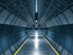 Preview wallpaper corridor, room, symmetry, interior, building