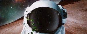 Preview wallpaper cosmonaut, space suit, art, space