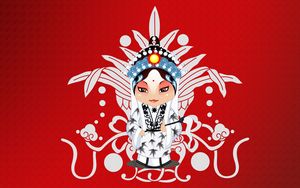 Preview wallpaper costume, designs, beijing opera
