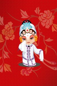 Preview wallpaper costume, sadness, sleeves, beijing opera