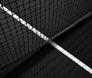 Preview wallpaper court, tennisnet, line, shadow
