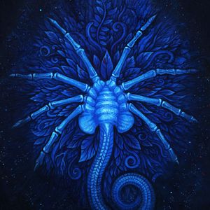 Preview wallpaper crab, creature, underwater, sea, art