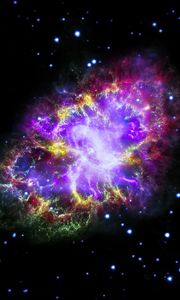 Preview wallpaper crab nebula, nebula, space