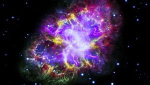 Preview wallpaper crab nebula, nebula, space