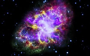 Preview wallpaper crab nebula, nebula, space