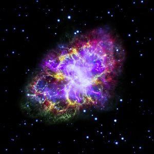 Preview wallpaper crab nebula, nebula, space