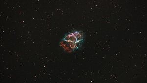Preview wallpaper crab nebula, nebula, stars, space, galaxy