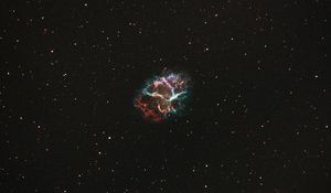 Preview wallpaper crab nebula, nebula, stars, space, galaxy