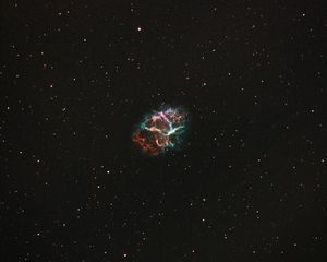 Preview wallpaper crab nebula, nebula, stars, space, galaxy