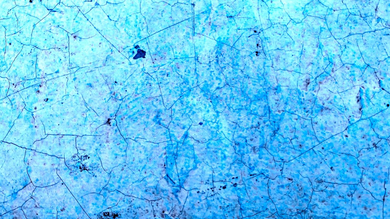 Wallpaper cranny, paint, texture, blue