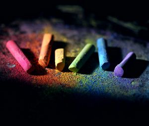 Preview wallpaper crayons, colorful, paint, hobby