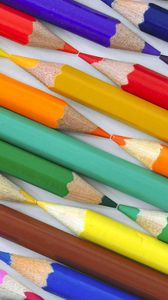 Preview wallpaper crayons, pencils, rod