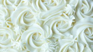 Preview wallpaper cream, surface, texture, whipped cream