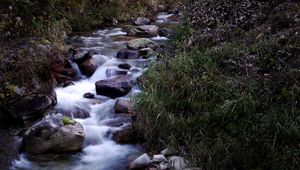 Preview wallpaper creek, stones, water, nature