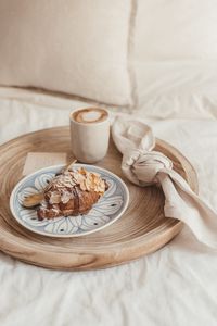 Preview wallpaper croissant, pastries, coffee, drink, dessert, breakfast