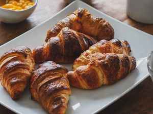 Preview wallpaper croissants, dessert, breakfast